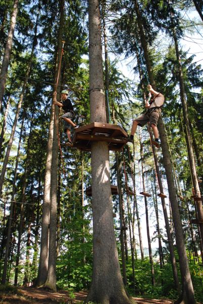 Lanový park Peklák